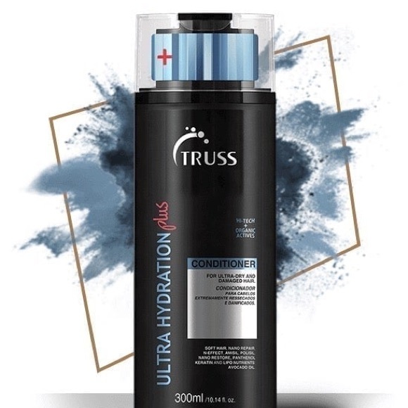 TRUSS Professional Ultra Hydration Plus Conditioner 300ml Dry Damaged Hair Care - Picture 8 of 13